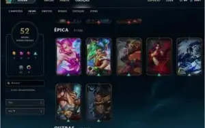 Conta League of Legends season 3