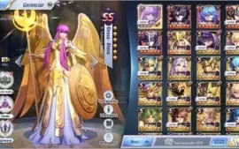 Conta forte lvl 66 Saint Seiya Awakening ,A36-Vulpecula gogo