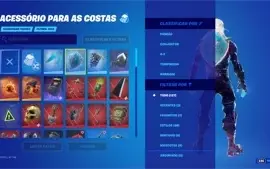 Conta Fortnite com muitas skins