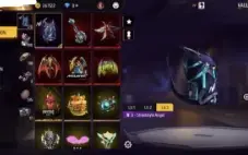 Conta Super Antiga Free Fire Gemada Com Calça Angelical Azul