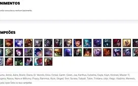 Conta diamante 2 com 36 Champs e 3 Skins + 38 Espolios