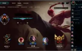 Conta de league of legends