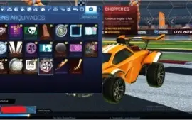 Conta Rocket League Champion Rumble e Diamante 3 no 3x3