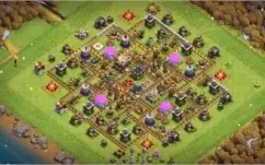 CLASH OF CLANS - CV12 E CV11 - HÉROIS FULL - SOMENTE JUNTAS