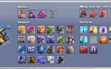 CLASH OF CLANS - CV12 E CV11 - HÉROIS FULL - SOMENTE JUNTAS
