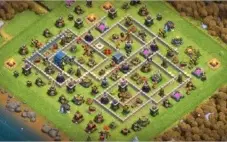 CLASH OF CLANS - CV12 E CV11 - HÉROIS FULL - SOMENTE JUNTAS