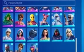 Conta de Fortnite com mais de 120 jogos na Epic