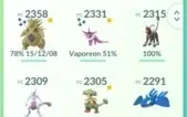 Conta Pokemon Go 36 Conta Top das Galáxias