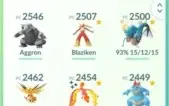 Conta Pokemon Go 36 Conta Top das Galáxias