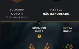 Conta de LoL