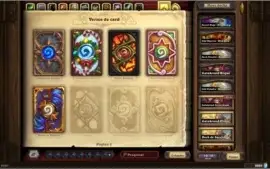Conta Hearthstone 117 Lendárias, todos os heróis dourados.