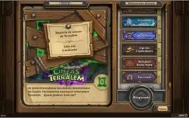 Conta Hearthstone 117 Lendárias, todos os heróis dourados.