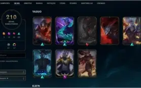 Conta Lol 15 skin mítica e muitas outras skins, lv 492