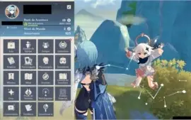 Conta Genshin Impact Eula AR 28 com 39 Destinos Entrelaçados