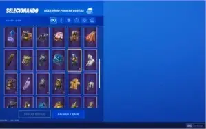 Conta Fortnite (S3 - S8) + 36 Skins (+Bundle iKonik)