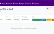 Gestor de Clientes Rastreamento Veicular –  cobrança Manual