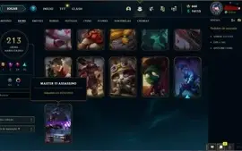 Conta lol platina 3