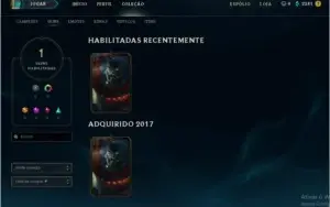 Conta De League Of Legends Nível 27