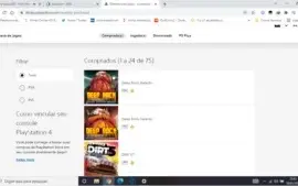 Vendo conta Playstation, Nunca vinculada a um ps4