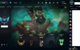 Conta LOL level 282 "Conta season 3" 214 Skins