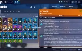 CONTA DE FORTNITE COM SALVE O MUNDO