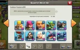 Conta Clash of Clans CV8 Semi-Full