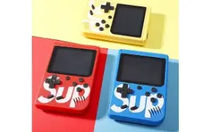 Mini Game Video Retro Com Jogos Internos E Controle 8 Bit