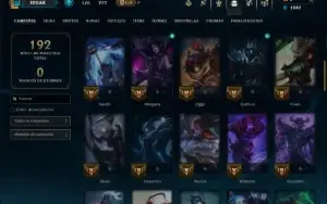 Diamante 2 com 65 Champs e 13 Skins