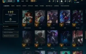 Diamante 2 com 65 Champs e 13 Skins