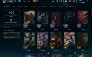 Diamante 2 com 65 Champs e 13 Skins