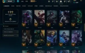 Diamante 2 com 65 Champs e 13 Skins