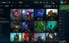 Conta League of Legends único dono criação de 2017