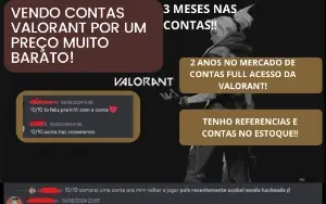 🍀FORNECEDOR Valorant Full Acesso(Garantia De 3 Meses)