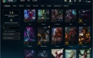 LoL contas