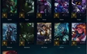 CONTA LOL UNRANKED NÍVEL 72 + 41 CAMPEÕES + 17 SKINS