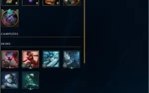 CONTA LOL UNRANKED NÍVEL 72 + 41 CAMPEÕES + 17 SKINS