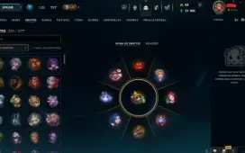 Conta Platina - Todos os campeões - 191 skinsdiamante