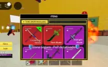 Conta de blox fruits com dark blade