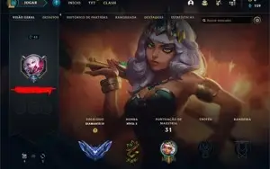 CONTA DE LOL DIAMANTE 4