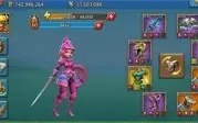 Trap rally Conta lords Mobile 740m poder 37m de kills