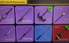 Conta blox fruits levem max com chark ancor e god uman