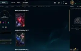 Conta Unranked + Ícones Antigos