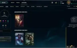Conta Unranked + Ícones Antigos