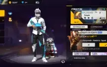 Conta Free Fire com angelical no preço