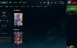 Conta de LoL - LVL 271 - 89 SKINS