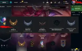 Conta de LoL - LVL 271 - 89 SKINS