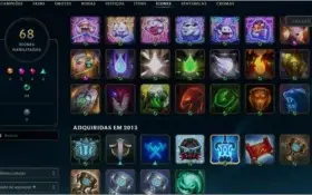 CONTA DE LOL COM KAYLE JUÍZA E 7 SKINS MÍTICAS