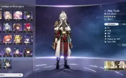 Genshin Impact + Star Rail  + Jing Yuan (Cone Assinatura)