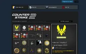 Conta Steam Com 63 Jogos, Cs Com 7 Medalhas