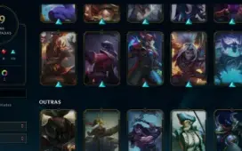 Conta com Aatrox prestígio 2.0  e Annieversário